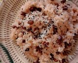 無水鍋 赤飯作り方5写真