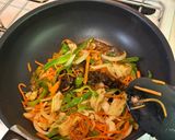 もずくと余り野菜の人参しりしり作り方2写真
