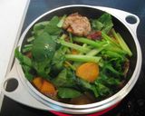 豚と柿の甘辛炒め作り方5写真
