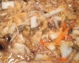 残った白菜消化★ 白菜de和風な中華丼作り方8写真