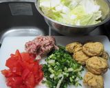 白菜うまい♪がんも♥De麻婆作り方1写真