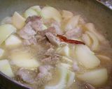 里芋と豚肉のオイスター煮っころがし作り方3写真