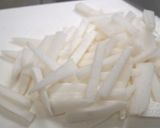 お大根の炒め煮♪作り方1写真