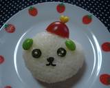 ❤トマトぼうし❤キャラ弁(≖益≖)作り方2写真