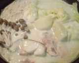 割烹白だし豆乳鍋作り方2写真