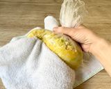 【ポリ袋で簡単】もちチーズ お好み焼き作り方9写真