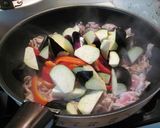 お惣菜の定番！なすと豚肉の甘味噌炒め作り方3写真
