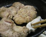 ✿鶏のディアボラ✿クレソル・ガーリック作り方4写真