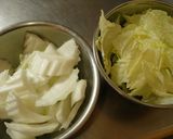白菜と鶏肉の治部煮風鍋作り方1写真
