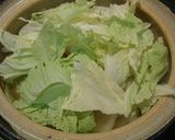 白菜と鶏肉の治部煮風鍋作り方7写真