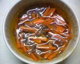 Rレンジで人参と糸蒟蒻煮（お弁当）作り方4写真