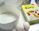 キッズのパティシエ気分＊クリスマスケーキ作り方1写真