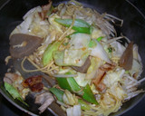 やみつき和風焼きそば作り方5写真