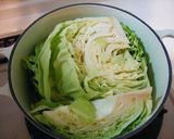 たっぷりキャベツのスープ煮★しそ風味作り方2写真