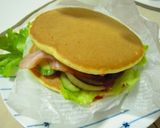 ホットケーキでベーコンレタスバーガー♪作り方7写真