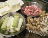 豚肉豆腐作り方1写真