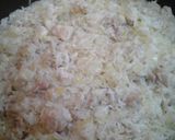 野菜ジュースで炊く♪おとなのチキンピラフ作り方5写真