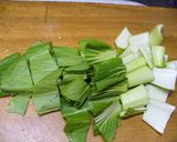豆腐とトマトとチンゲンサイのスープ作り方2写真