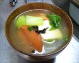 豆腐とトマトとチンゲンサイのスープ作り方9写真