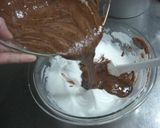 ココアのシフォンケーキ作り方5写真