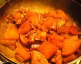 100gあったら:豚バラ(甜麺醤大根煮)作り方7写真