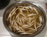 ごぼうご飯作り方1写真