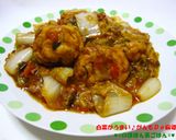 白菜うまい♪がんも♥De麻婆作り方8写真