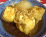 簡単！揚げだし豆腐キノコソース作り方3写真