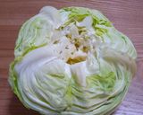 ロールキャベツのキャベツの茹で方作り方1写真