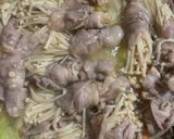 豚肉とえのきと白菜鍋作り方6写真