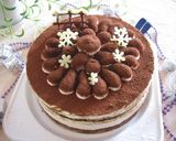 ヨーグルトでヘルシーティラミスケーキ♪作り方16写真