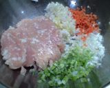 ビニールからムニョ～ッ【肉だんごスープ】作り方1写真