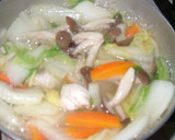 超簡単！はくさいと豆腐のとろとろごはん作り方4写真
