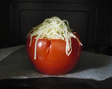 残り野菜で簡単かわいい丸ごとトマトごはん作り方9写真