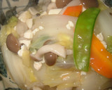 超簡単！はくさいと豆腐のとろとろごはん作り方8写真