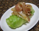 香ばし焼きベーコンのキャベツ巻き♪作り方12写真