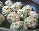 豚肉団子の生姜焼き作り方3写真