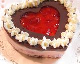 ❤ストロベリー＊チョコ＊アイスケーキ❤作り方12写真