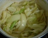 丼にも♪濃いめ甘うま❤きゃべたま作り方2写真