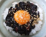 梅海苔♪TKG作り方5写真
