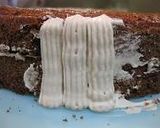 森の切り株カフェモカケーキ作り方18写真
