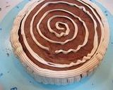 森の切り株カフェモカケーキ作り方19写真