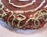 森の切り株カフェモカケーキ作り方26写真