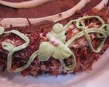 森の切り株カフェモカケーキ作り方31写真