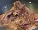 牛スジの下ゆで 炊飯器で作り方4写真