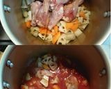 ❤トマトｄｅ鶏手羽元と根菜のさっぱり煮❤作り方4写真