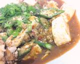 誰でも簡単！マーボー豆腐　とろみはね。。作り方7写真