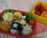 キャラ弁☆小さなメロンパンナちゃん☆作り方15写真