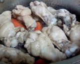 シンプル　鶏手羽元と根菜のさっぱり煮作り方3写真