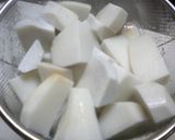 里芋とシメジの柚子味含め煮（高血圧等）作り方6写真